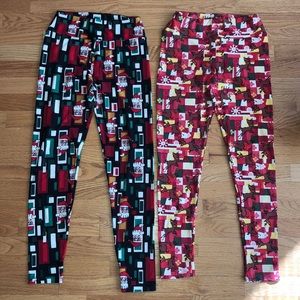 LulaRoe Christmas Leggings